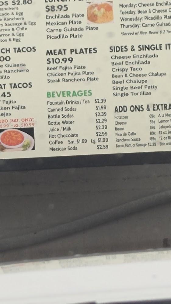 Little Taco Factory Menu image 3